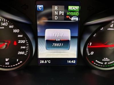 2017 BENZ C350e 2.0 AMG Topสุด Plug-in สีดำ รูปที่ 4